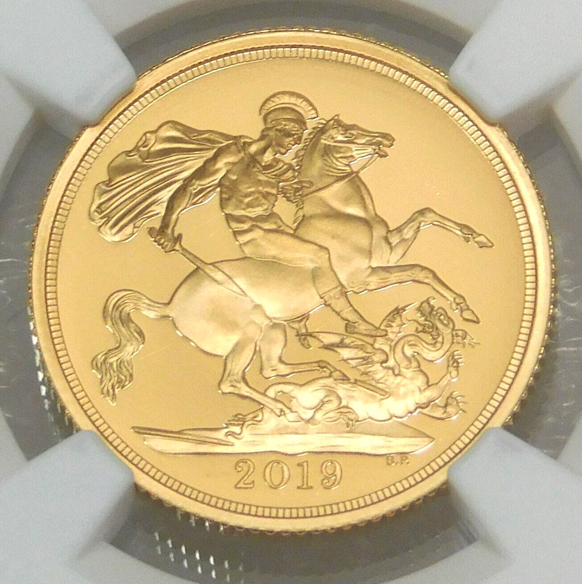 コレクション 1984 G.BRITAIN 1 Sov PF 70 ULTRA CAMEO Great Britain 1984 Sovereign Gold NGC PF70 ULTRA CAMEO SKU
