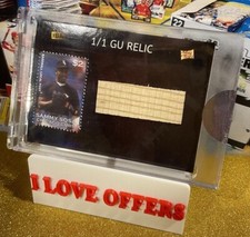 1/1 SAMMY SOSA USED JUMBO BAT RELIC RARE 2$ CHICAGO CUBS STAMP THE BAR C STORE