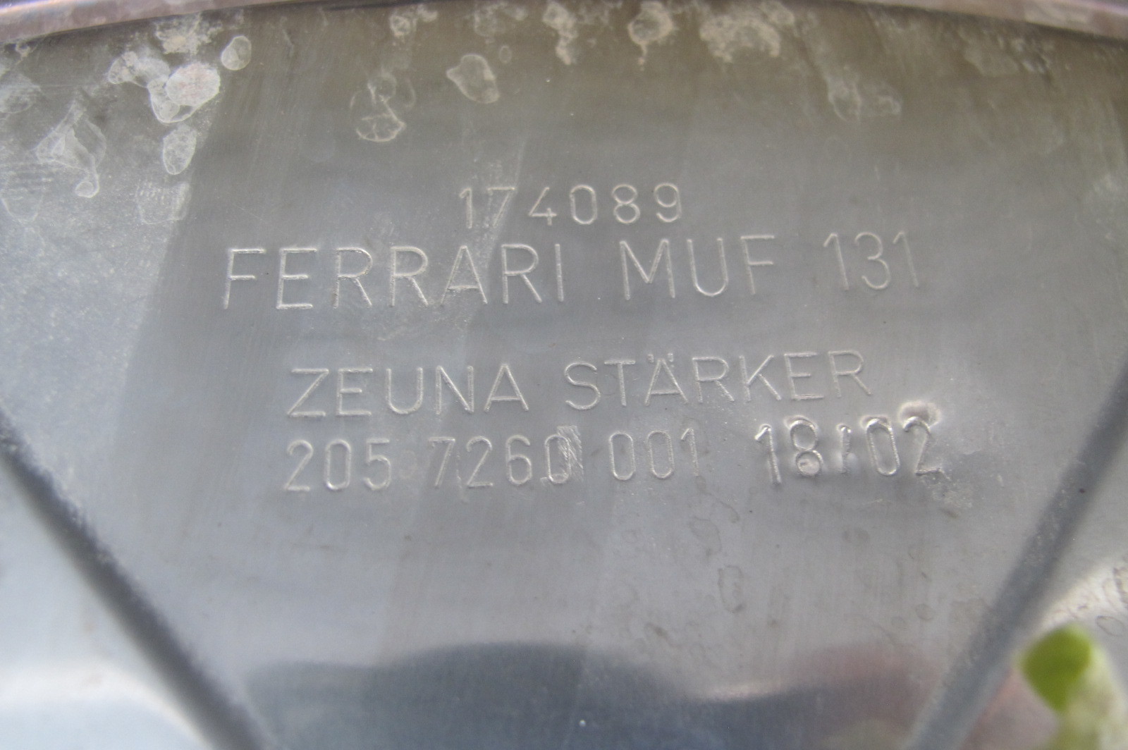 Ferrari 360 OEM Exhaust Muffler 174089 (#3)