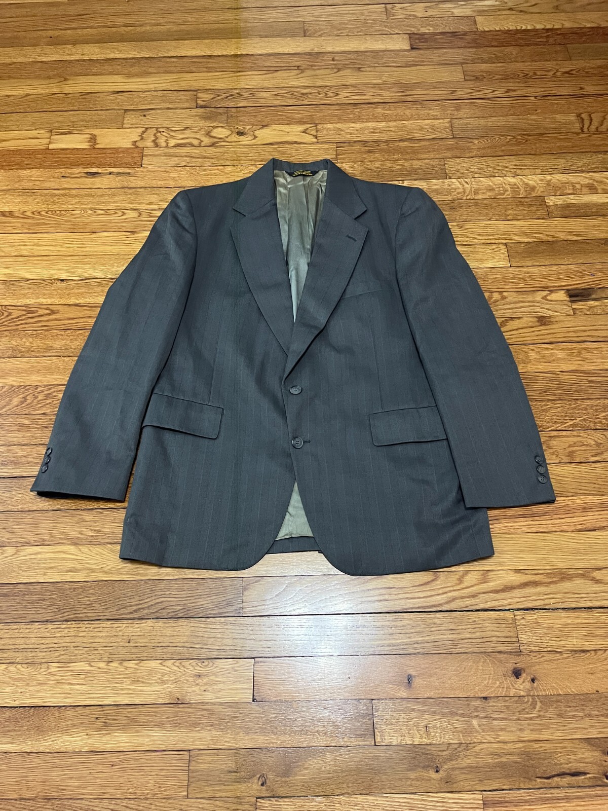 FILA Cappotto sportivo uomo Adams Row taglia 44R grigio poli lana due bottoni blazer giacca