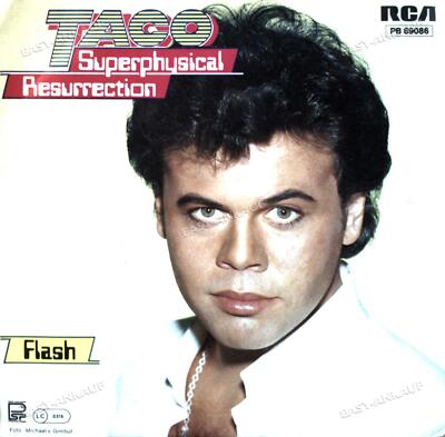 Taco - Superphysical Resurrection / Flash 7in 1983 (VG+/VG+) '
