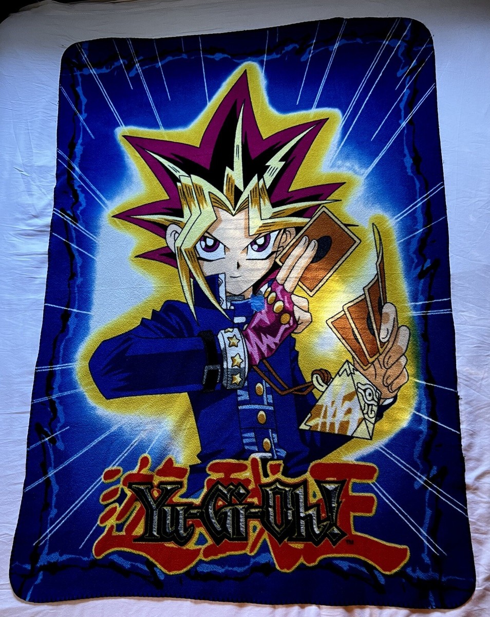 Vintage 1996 YU-GI-OH! YUGIOH Throw Blanket 66