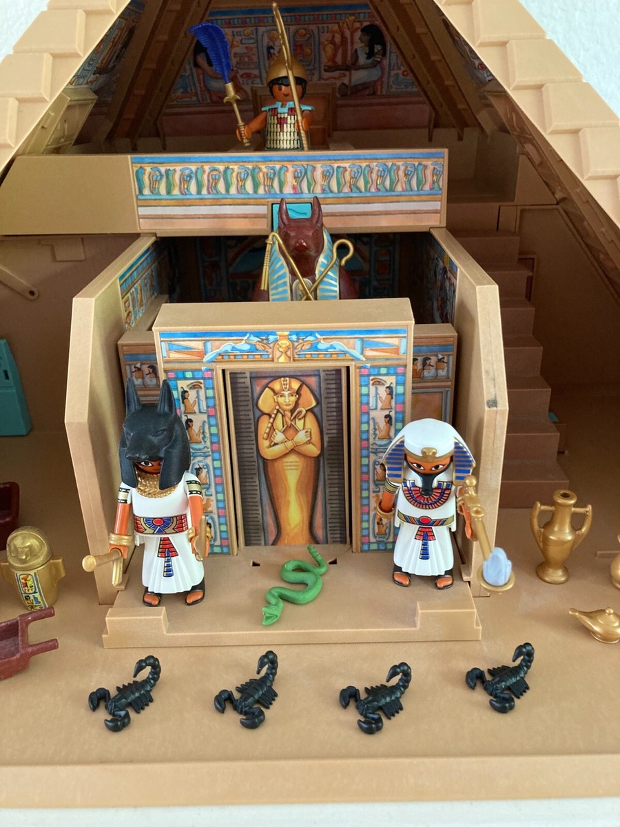 Playmobil 4240 - Pyramide Égyptienne Avec Personnages - Occasion
