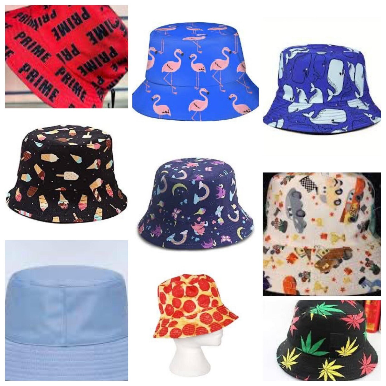 PONY Cappello uomo donna Bush Festival secchiello pesca sole cappelli spiaggia viaggio berretto UK