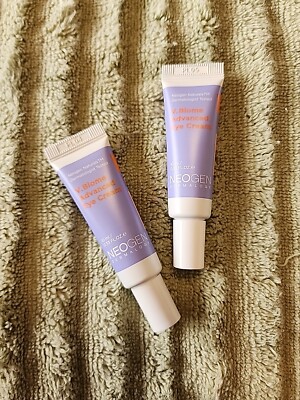 NEOGEN DERMALOGY V Biome Advanced Eye Cream X 2, each NEW 10mL sealed tube