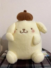 Pompompurin Hide Face BIG Plush 32cm Toy Fluffy Sanrio Furyu 2025 Wink