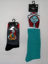 The Nightmare Before Christmas Socks, Set of 2 Pairs, Woman Shoe Size 4-10