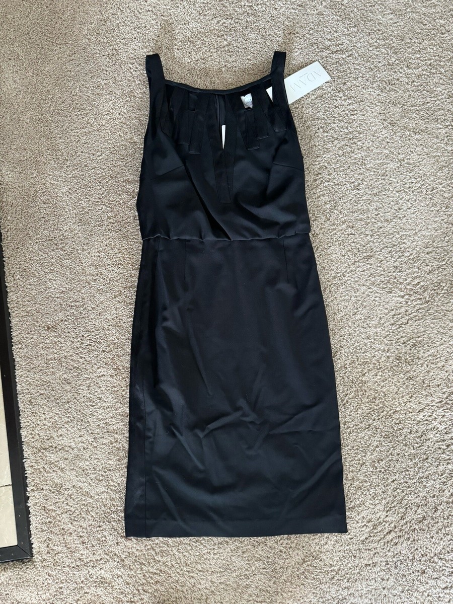 ADAM LIPPES wool black sleeveless dress Size 2 NEW NWT RTL $445 | eBay