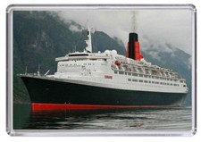 QE2 Cunard Fridge Magnet 02