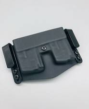 FN 5.7 Double Magazine Pouch Black Kydex IWB or OWB Veteran USA Made