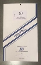 Showgard Stamp Black Mounts size 135 FREE USA SHIPPING 264 mm by 135 mm 5 strips