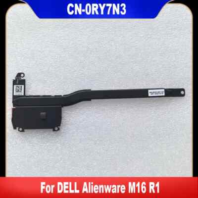 0RY7N3 For DELL Alienware M16 R1 Laptop CPU Cooling Fan Heatsink Copper Tube