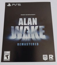 Image of Alan Wake Remastered (PS5) Card Insert - No disc Included - Full Game