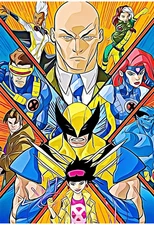 X-Men "Marvel Comics" Pop Art Print - 13 x 19 Poster