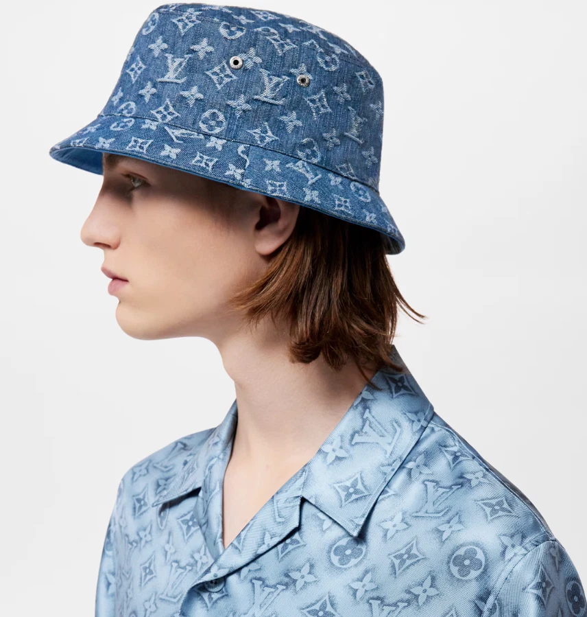 Monogrammed hotsell denim hat