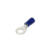 10X Bm 00207 Ringkabelschuh M3 Ø: 3,2Mm 1,5-2,5Mm2 Klemmverbindung Blau Bm Group