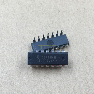 5pcs TLC27M4AIN TLC27 27M IC OPAMP GP 635KHZ QU DIP-14