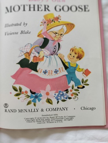 Vtg. Gyo Fujikawa's Mother Goose Picture Book 1968 + 4 Other Mother Goose Books - Picture 13 of 24