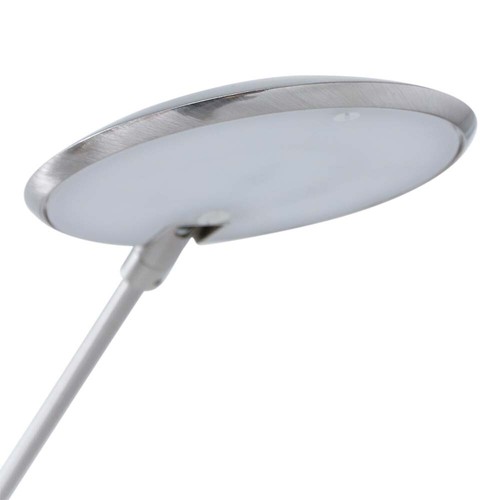 Wandlampe Wandleuchte Leselampe verstellbar LED Schlafzimmerlampe silber L 53 cm - Bild 6 von 12
