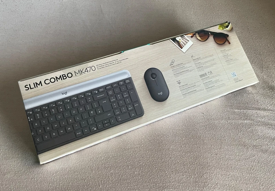Logitech Slim Combo MK470 (Keyboard & Mouse) (Brand New Sealed) - Image 2 of 4