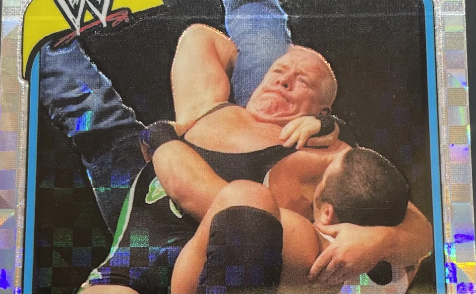 2008 Topps Chrome WWE Heritage III Finlay Xfractor Card #34 X-Fractor Fit Finley - Image 3 of 4