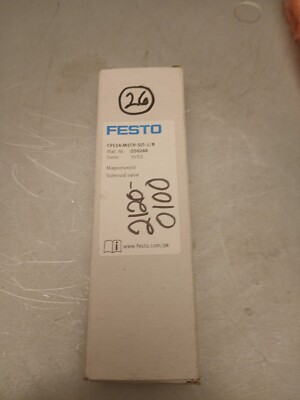 New FESTO CPE14-M1CH-5JS-1/8 / CPE14M1CH5JS18 