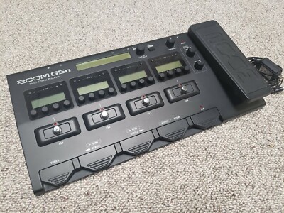 Zoom G5n Guitar Multi Effect Processor Pedal Bass Amp Simulator Modeling USB