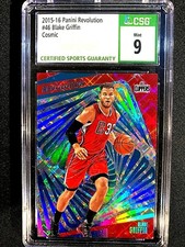2015-16 PANINI REVOLUTION BLAKE GRIFFIN COSMIC 098/100 #46 CSG 9 MINT G1162