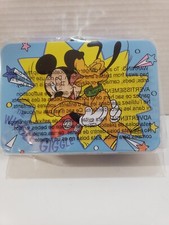 Disney Junior The Wiggle Giggle Minnie & Pluto Tin Lunch Box with Blue Handle