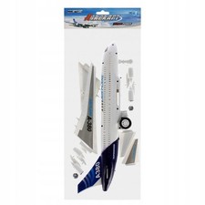Light Sound Pull Back Passenger Jet Plane Toy 18x53x6