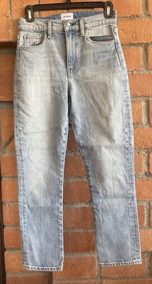 NWT Women s Hudson Jeans Holly High Rise Straight Light Wash Sz 25