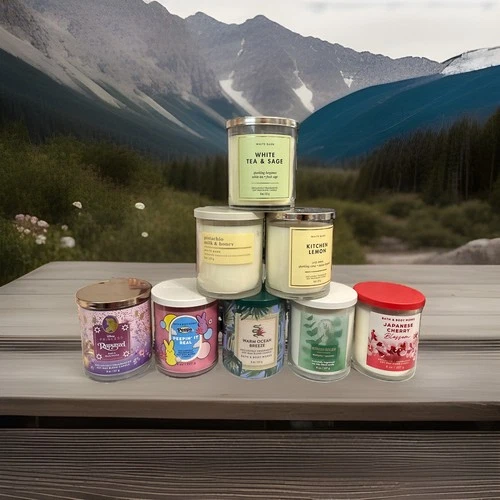 Bath & Body Works Assorted Scented Candle - White. Get This 4 for $40 - product listing photo