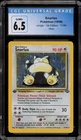Pokemon Snorlax Jungle 1st Edition Holo Rare #11 CGC 6.5