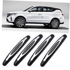 4 Pcs Car Door Edge Guards Car Side Door Protector Suitable for Various Black