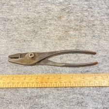 Vintage Snap-on Vacuum Grip Pliers Hose Clamp Slip Joint Hcp-48-a Usa