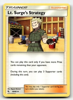 Lt. Surge's Strategy Hidden Fates 60/68