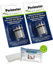 Invisible Fence Collar Battery - Brand Compatible - Includes Eoutletdeals Pet To