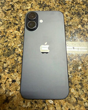 Apple iPhone 16 128GB Black Unlocked iOS Dual Rear Camera 12MP Open Box