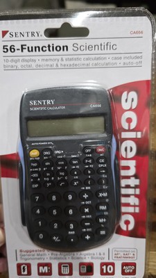  3 Sentry 56-Function Scientific Battery Operated Calulator - Original Packaging