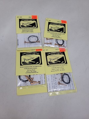 Lot of 4 - Tomar Industries HO #805 Pickup Shoes for Locomotives