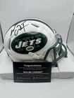 Wayne Chrebet New York Jets Signed Riddell Throwback Mini Helmet Fanatics COA