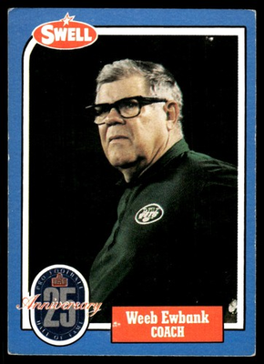 #ad Weeb Ewbank 1988 Swell Greats #39 Jets NFL READ FREE SHIPPING AutographDen $0.99