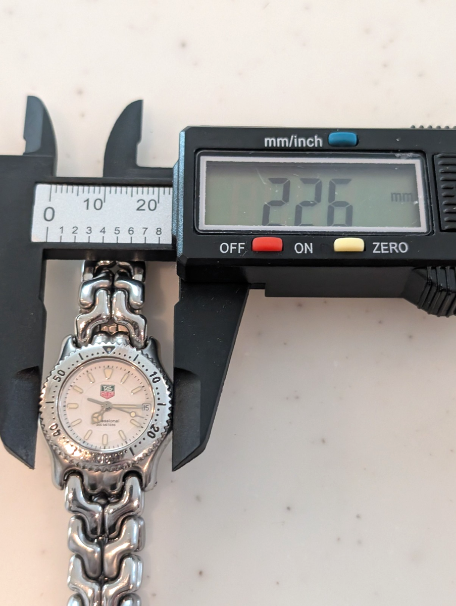 TAG HEUE タグホイヤー WG1412-0 TAG Heuer WG1412-0 Ladies Quartz Watch - White Dial