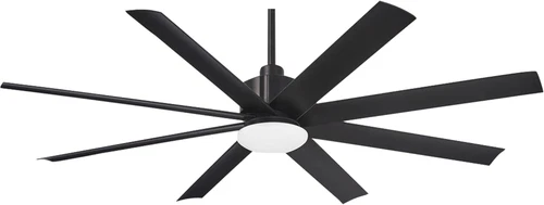 F888L-CL Slipstream 65" Outdoor Ceiling Fan with LED Light in Coal Finish - Picture 1 of 9