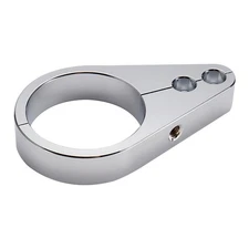 For Harley YAMAHA Handlebar 1.5" Dual Hole Clutch Brake Throttle Cable Clamp