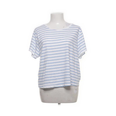 Universal Thread, T-shirt, Größe: XXL, Weiß/Blau, Baumwolle, Streifen #nbq