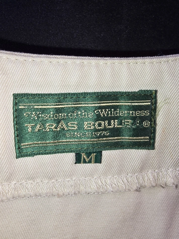 Taras Boulba Outdoor Hunting Vest M – Khaki Cotton Blend – Imported from Japan - Image 3 of 4