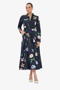 knee length dresses for ladies Zaria Appliqué Floral Bustier Mini Dress main image 0