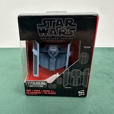 Star Wars The Black Series Titanium TIE Advanced 15 Vehicle Hasbro NIB