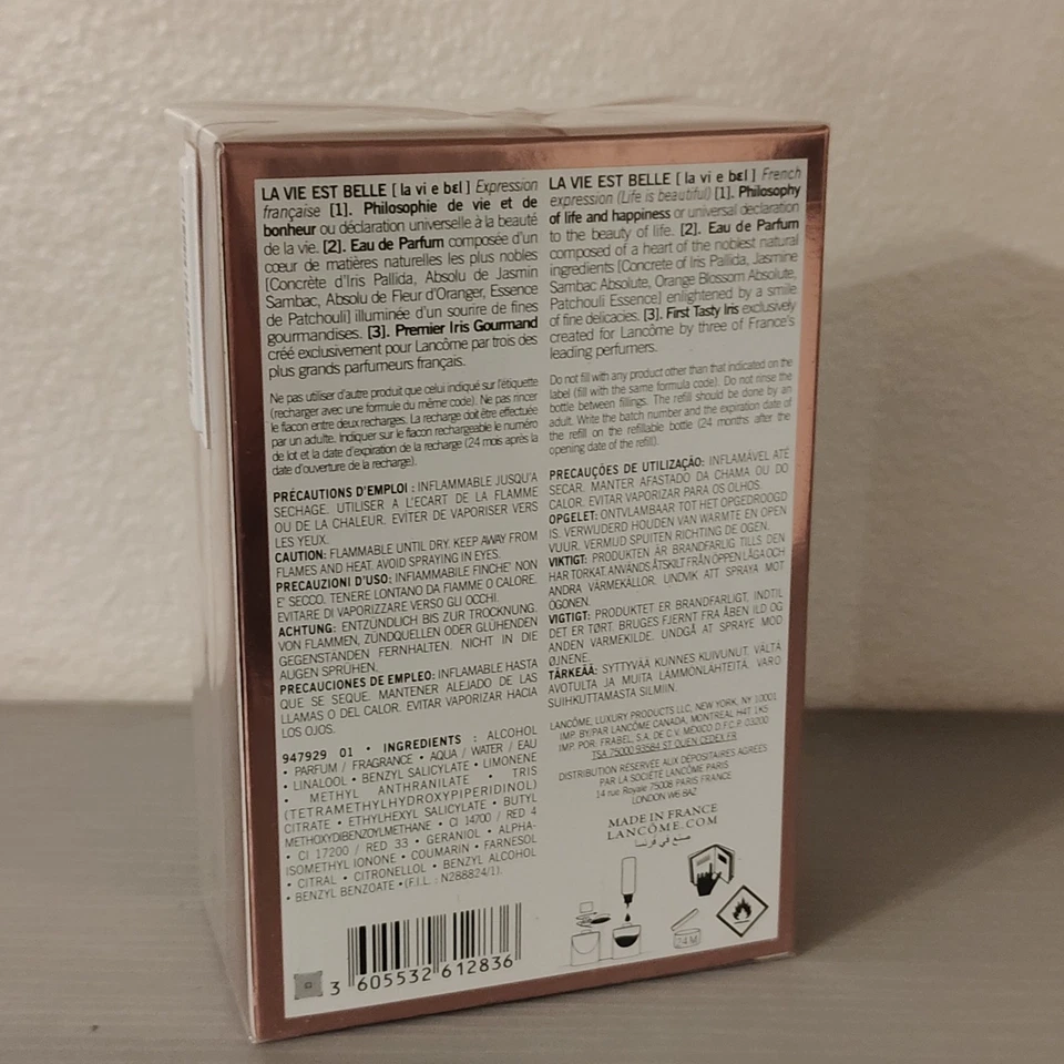 Lancôme La Vie est Belle per Donna 75ml Eau de Parfum - Immagine 4 di 4